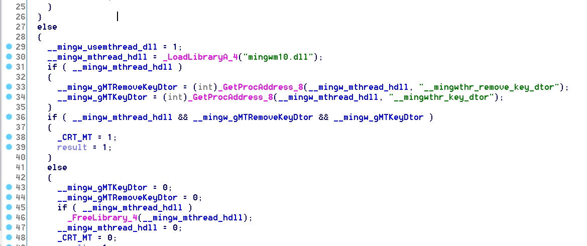 Debug process