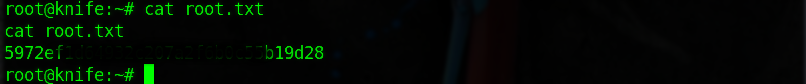 Root flag obtained