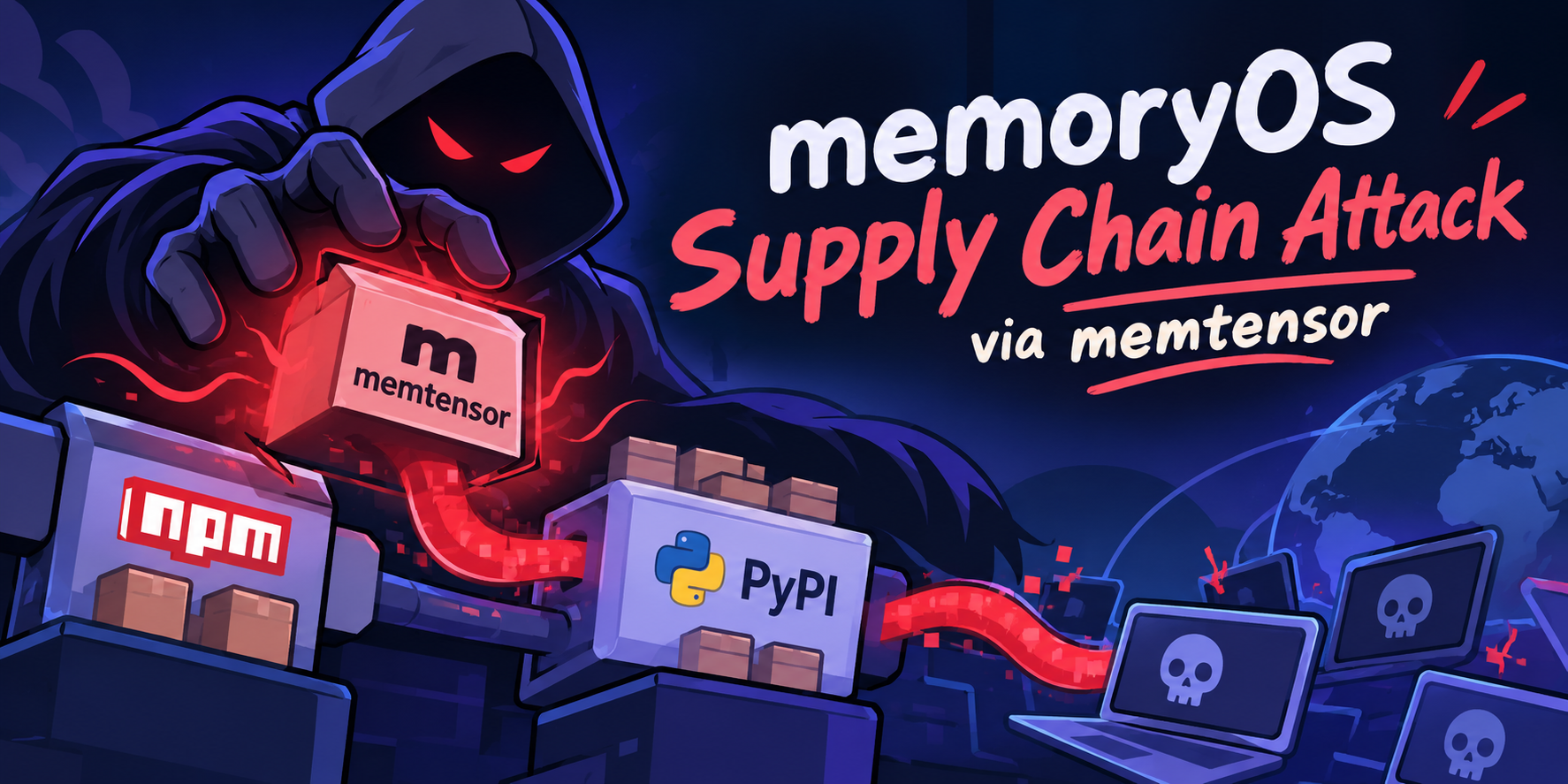 MemoryOS Supply Chain Attack Banner