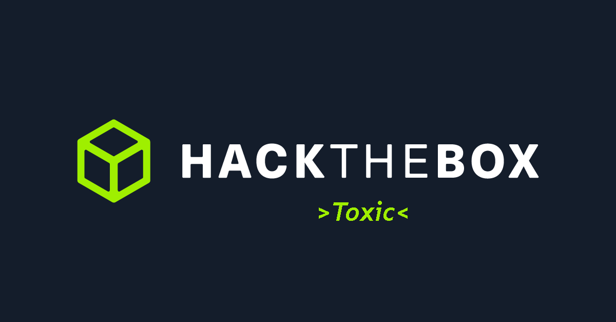 HTB Toxic Banner